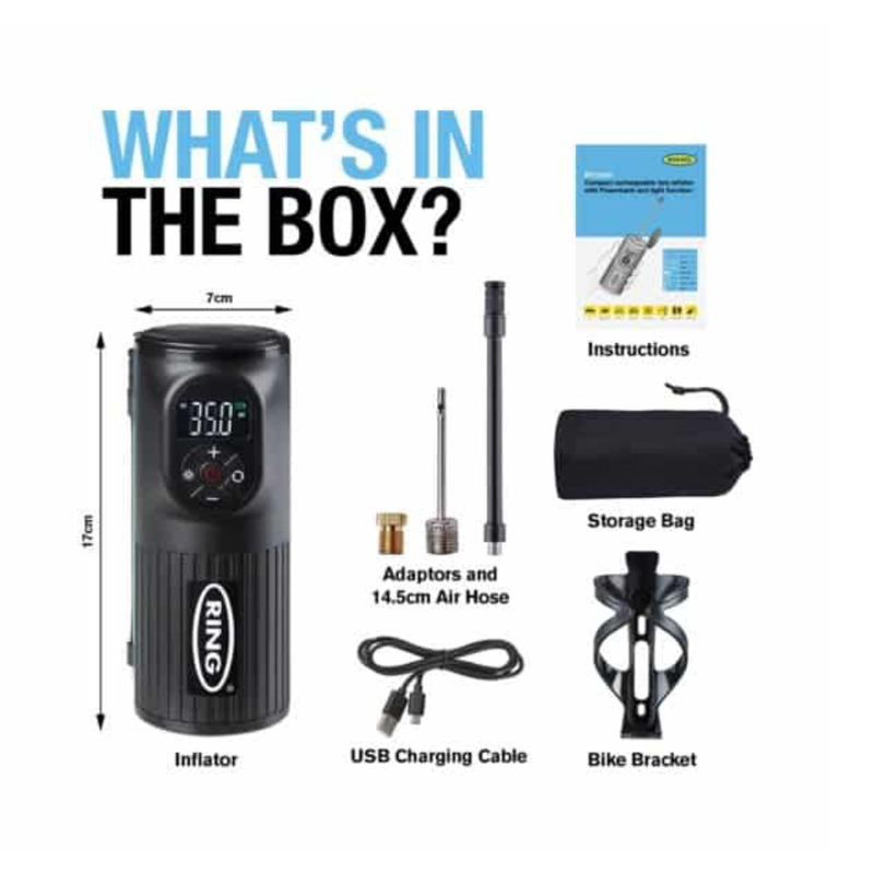 Hella | Ring Handheld Tyre Inflator