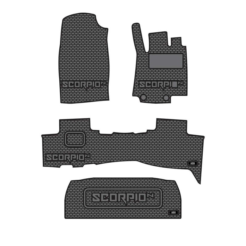 Addo | SCORPIO-N 4XPLOR Interior Set - 3rd Row Interior Mat