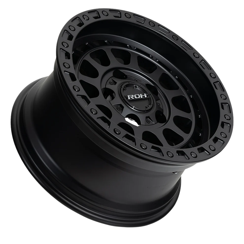 ROH Assault Matt Black 18X9 +25 6/139.7