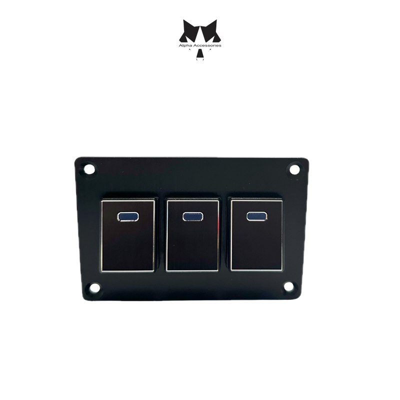 Lumeno | 3 Way Switch Panel