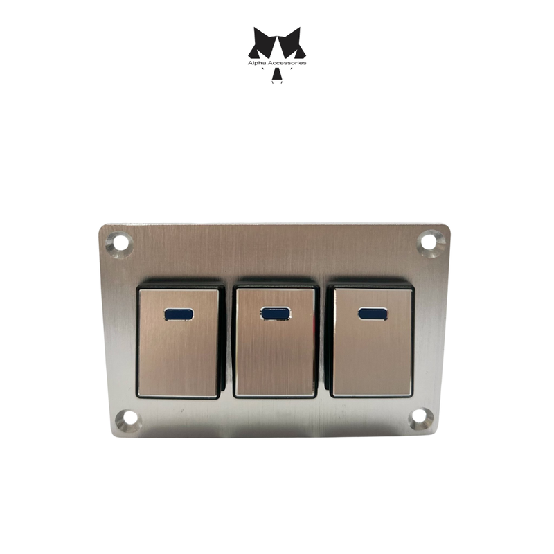 Lumeno | 3 Way Switch Panel