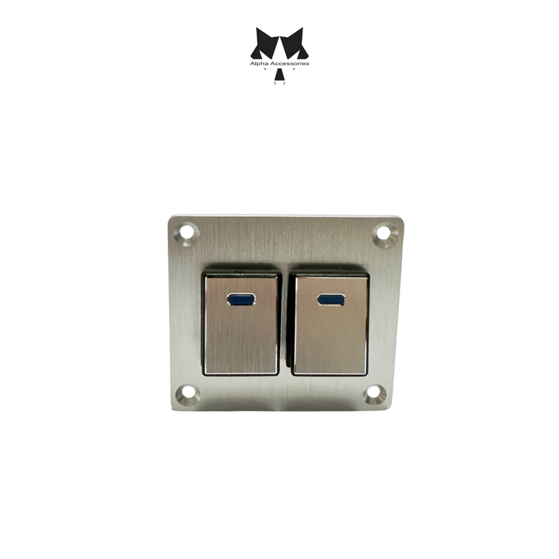 Lumeno | 2 Way Switch Panel