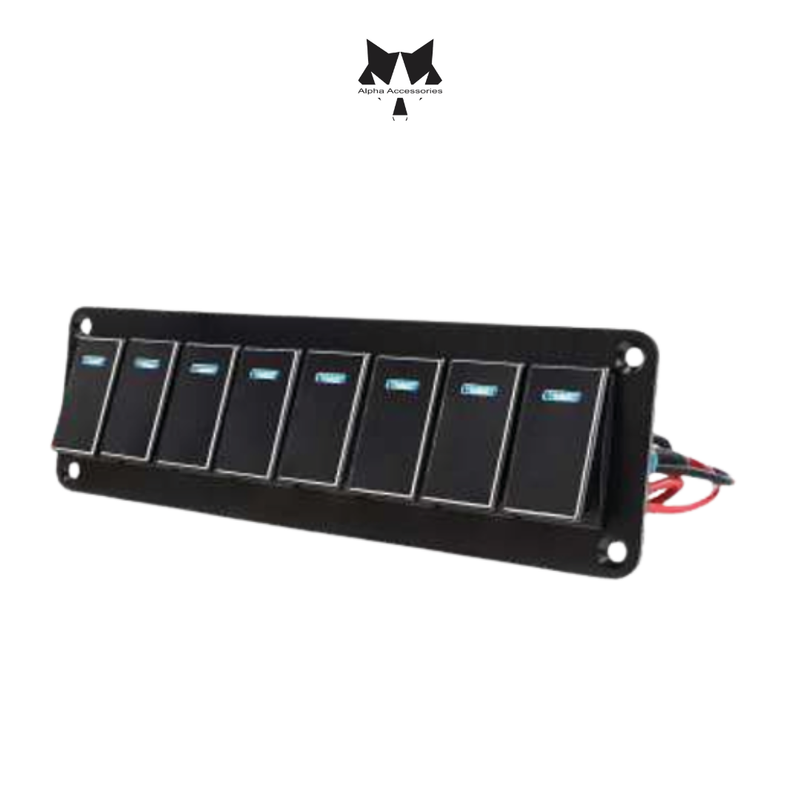 Lumeno | 8 Way Switch Panel