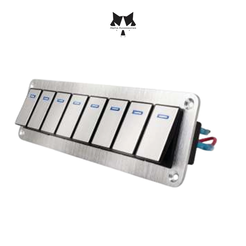 Lumeno | 8 Way Switch Panel