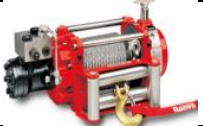 Runva | 12000LBS Hydraulic Winch Steel Cable - Flatbed Trucks