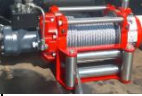 Runva | 10000LBS Hydraulic Steel Cable - Flat Bed Trucks - Red