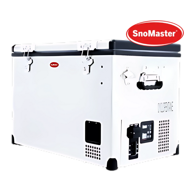 SnoMaster | 60L Single Compartment Portable Fridge/Freezer (AC/DC - Stainless Steel)