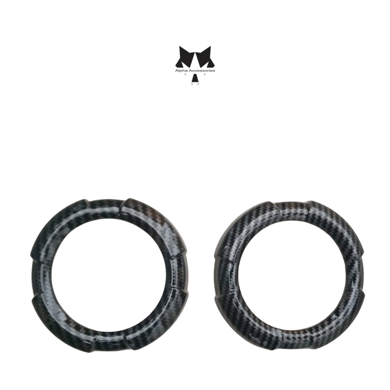 Suzuki Jimny 2019+ Dash Board Siade Air Outlet Cover - Carbon Look