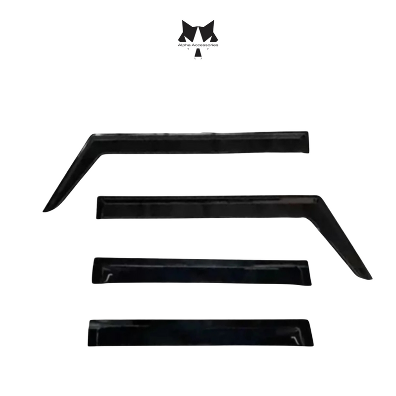 Suzuki Jimny Gen 4 | Windowshields 4 PCE Gloss Black