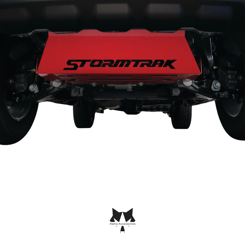 Maxe | Ford Ranger T7 Stormtrak Red Sump Guard
