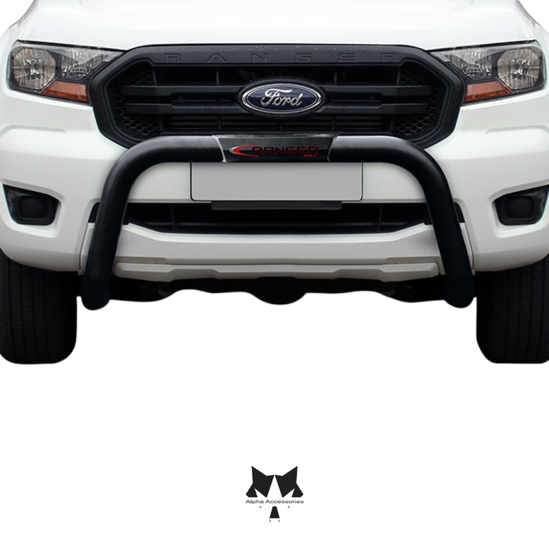 Maxe | MLA Ford Ranger T7 2016 - 2022 Polished Stainless Steel PDC Friendly Nudge Bar