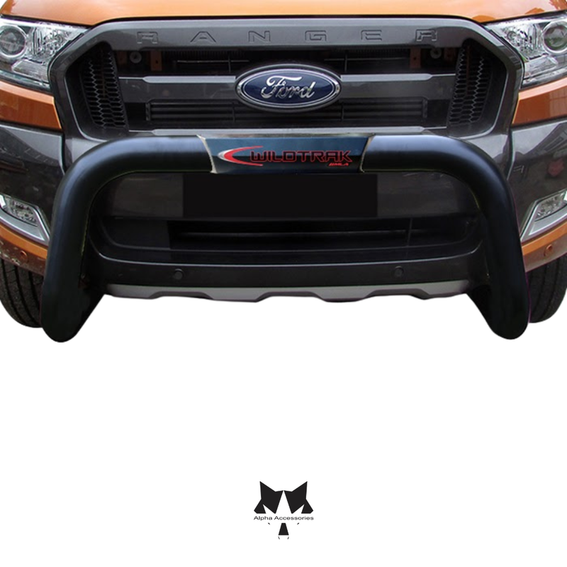 Maxe | MLA Ford Ranger T7 2016 - 2022 Wildtrak Stainless Steel PDC Friendly Nudge Bar