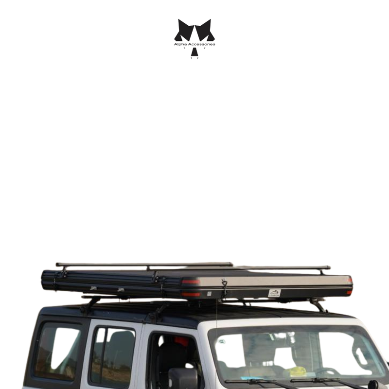 Runva | Wild Land Desert Cruiser RTT 120cm - Ladder Incl. Rooftop Tent