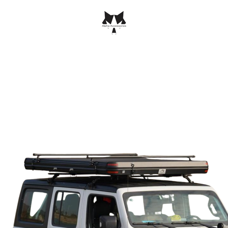 Runva | Wild Land Desert Cruiser RTT 140cm - Ladder Incl. Rooftop Tent