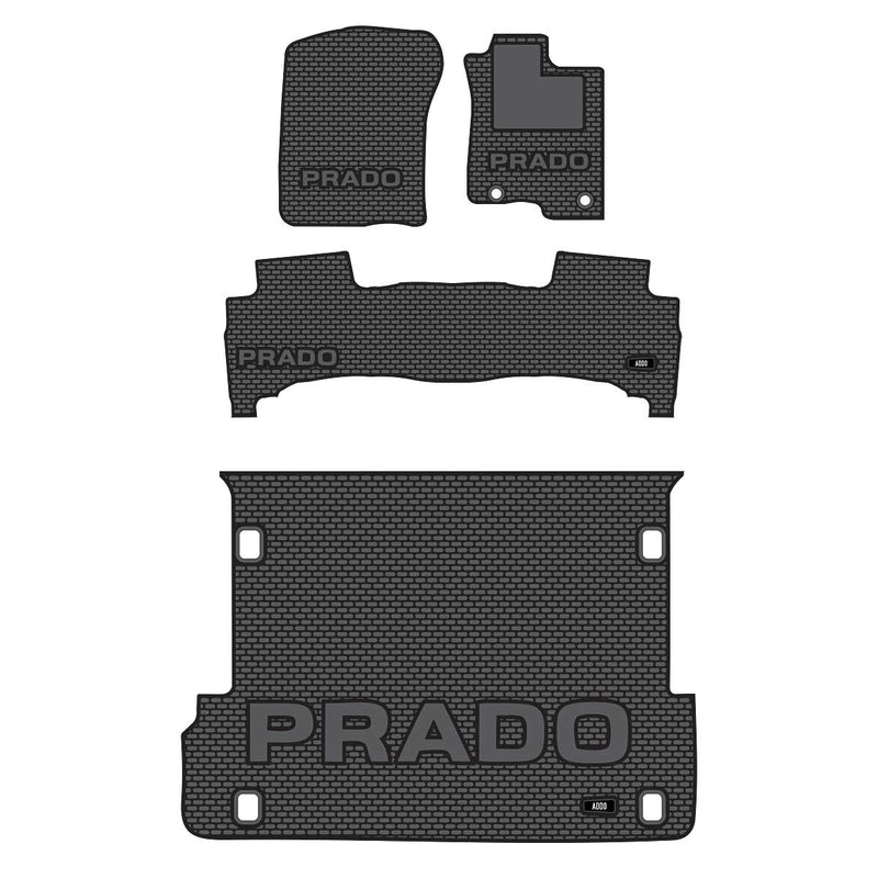 Toyota Land Cruiser Prado 150 Full Set (7 Seater) - Black