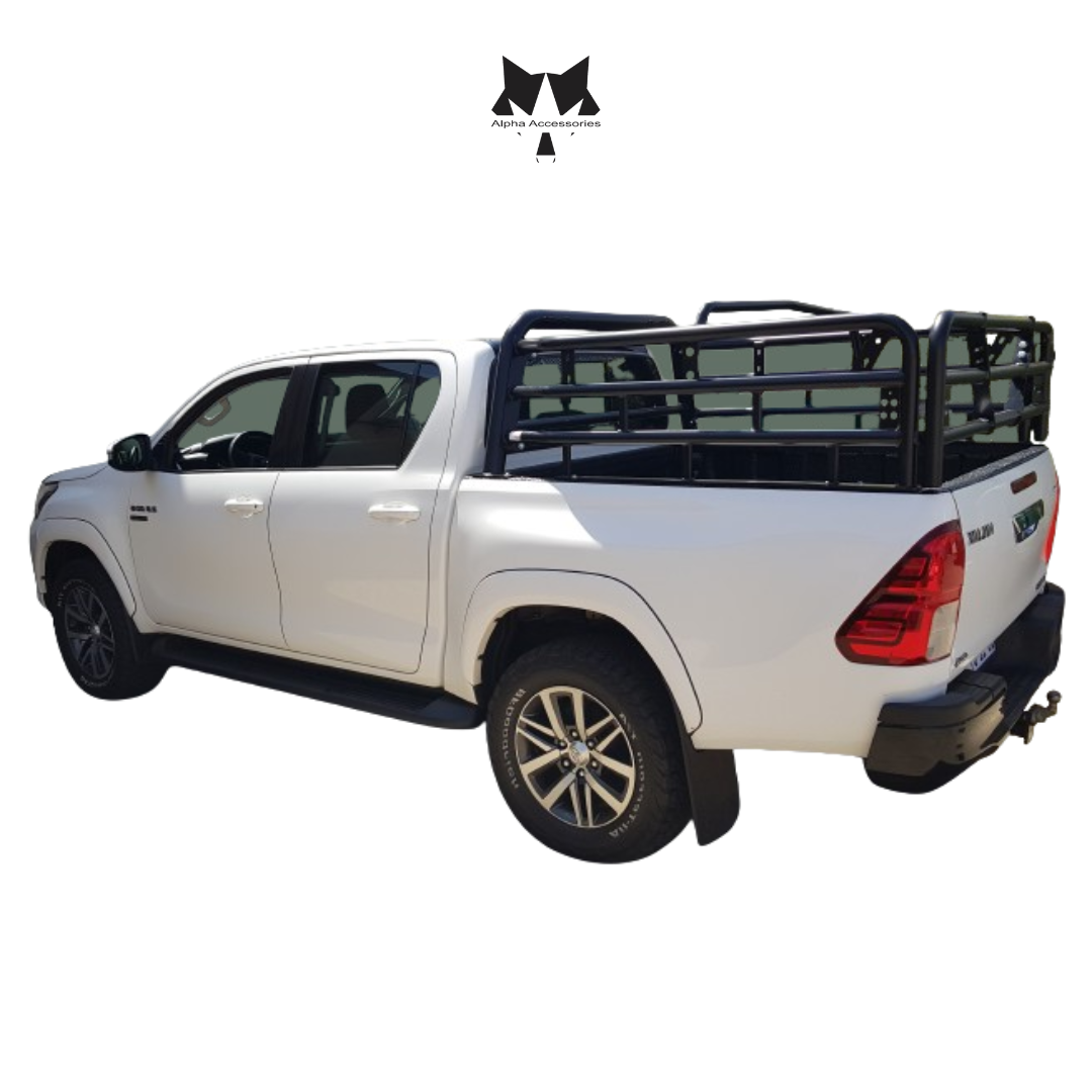 Bosal | Toyota Hilux D/C A-Deck 2016 Cattle Rails — Alpha
