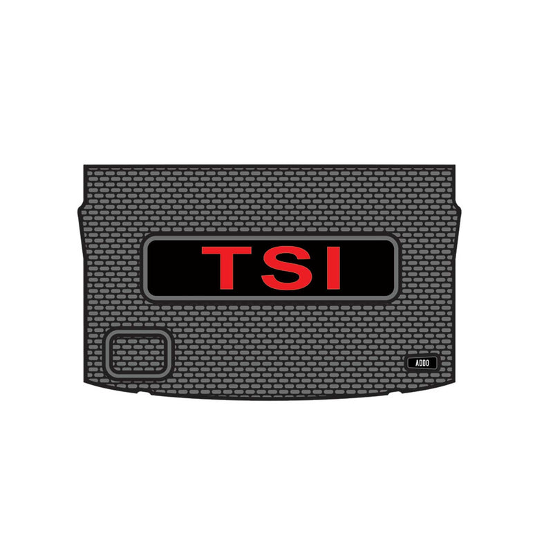 Volkswagen Polo Hatchback Boot Mat - Polo TSI - Red