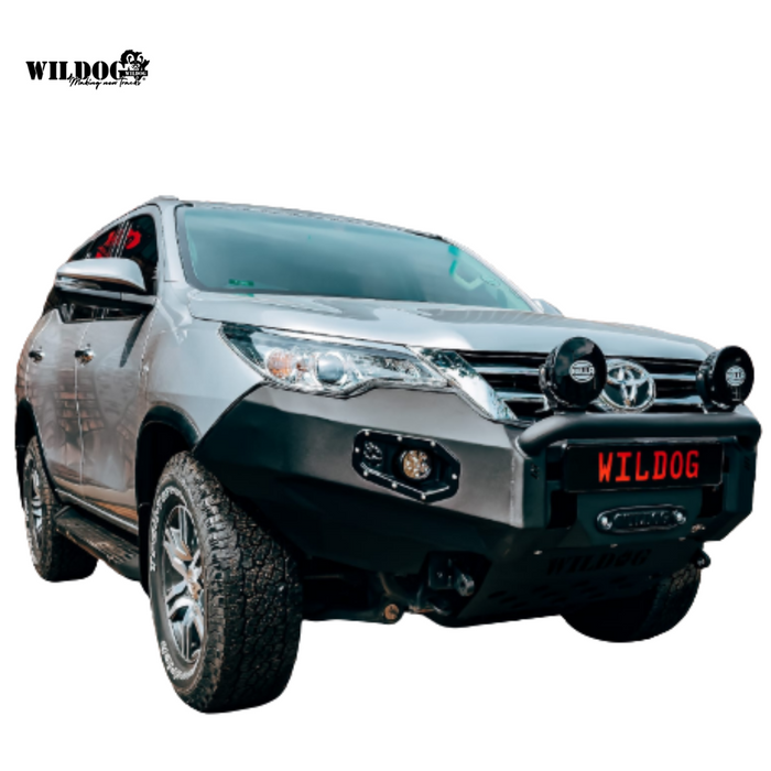 Wildog | Fortuner Replacement Bumper K9 2016-2021 Black with nudge