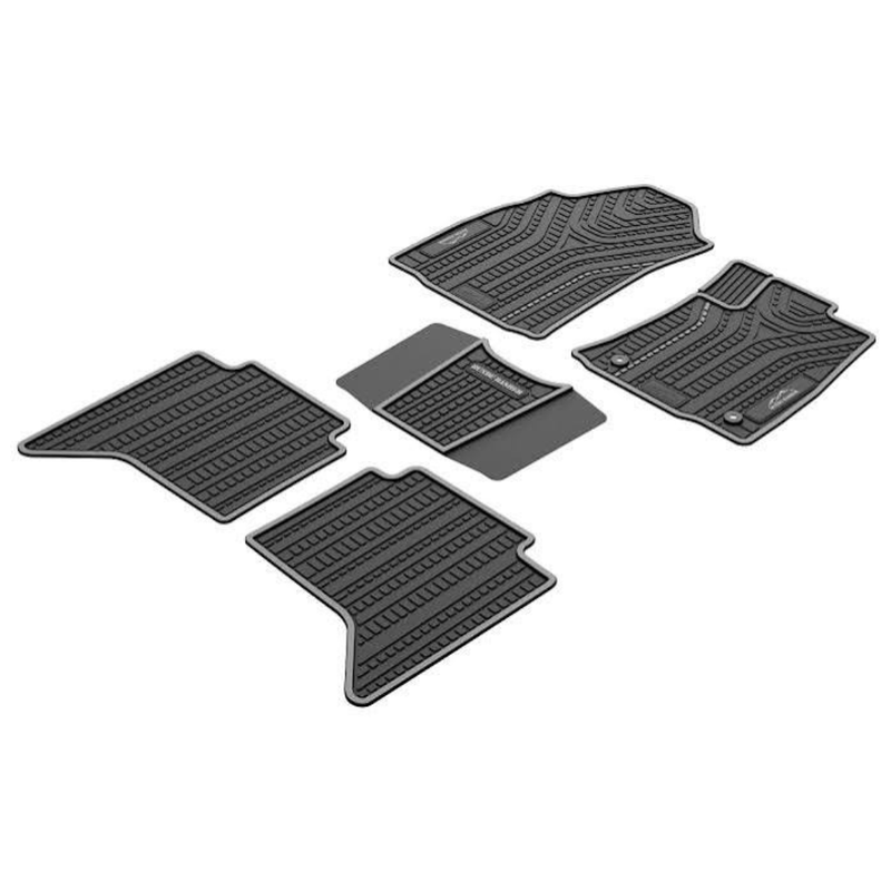 Toyota Hilux 2016+ Bundu Basher Interior Rubber Mats