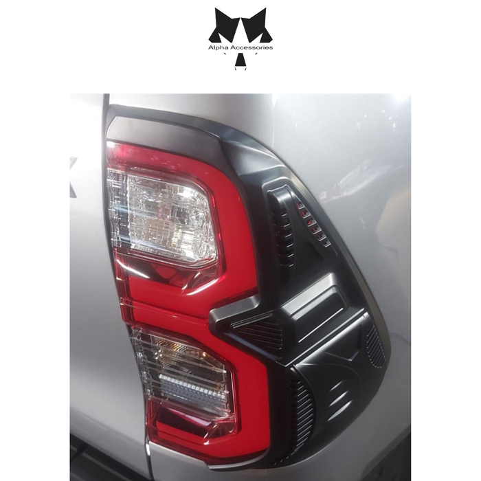 Toyota Hilux |  Rear Tail-Light Trim 2020+