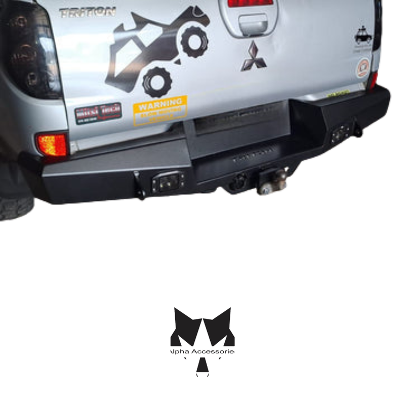 Taaibos | Triton MN-ML 2010-2015 | Rear Bumper with towbar