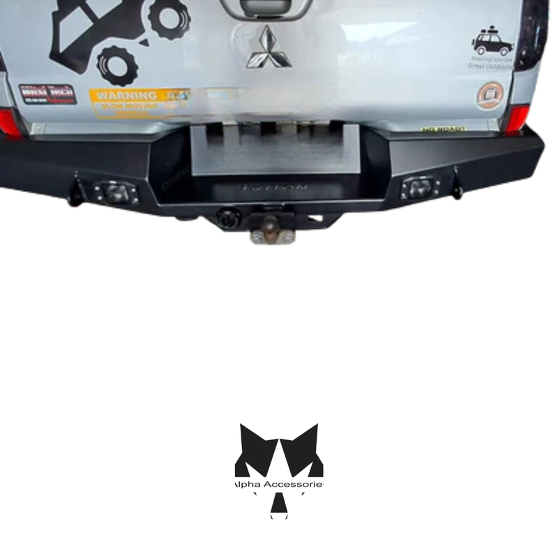Taaibos | Triton MN-ML 2010-2015 | Rear Bumper with towbar