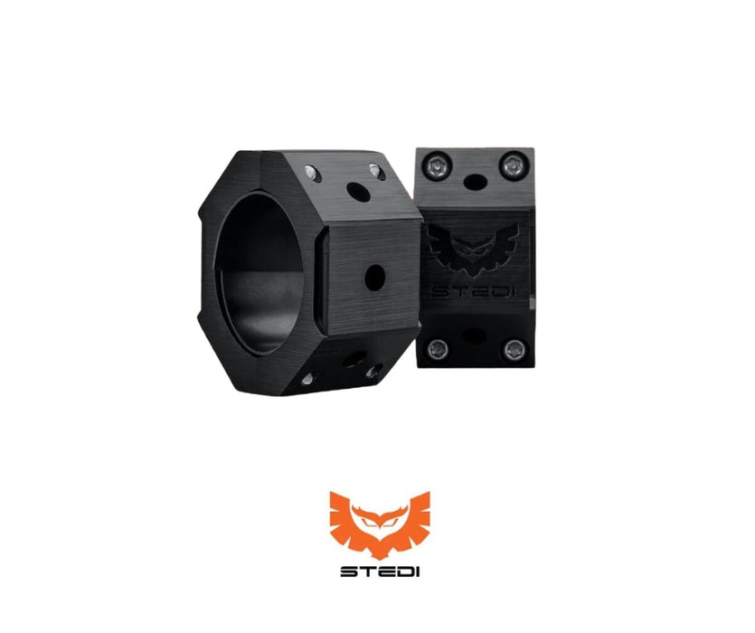 STEDI  75mm - 77mm HEX Bull Bar Tube Mounting Brackets.