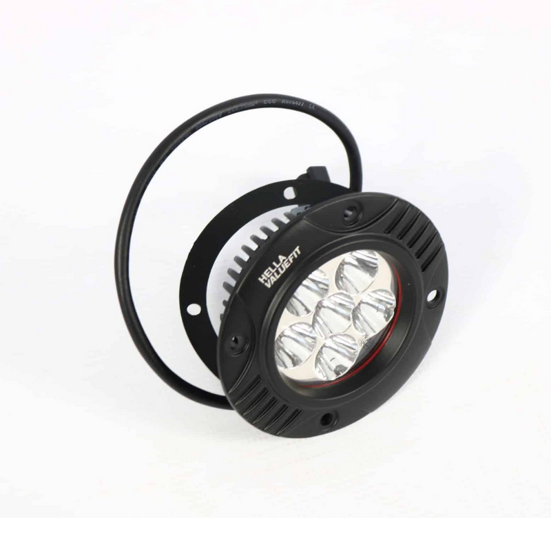 Hella | Valuefit Flush Mount 6 LED Round 90mm Long Range
