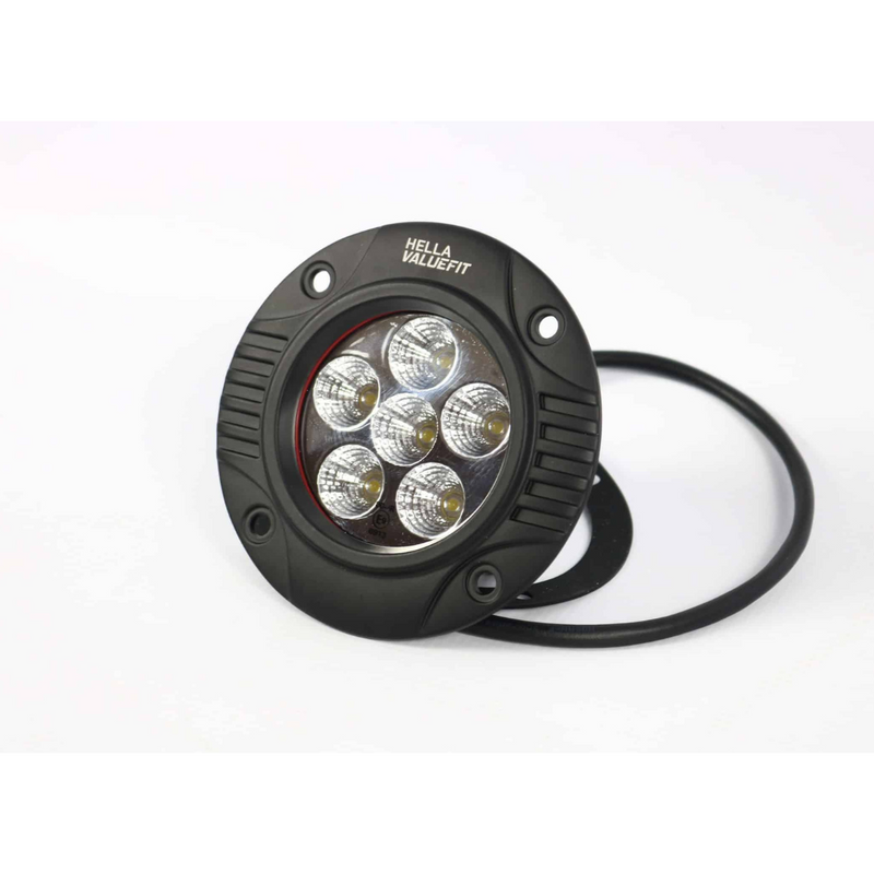 Hella | Valuefit Flush Mount 6 LED Round 90mm Close Range