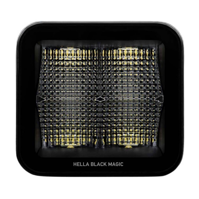 Hella | LED Black Magic 3.2" Cube Kit – (Flood) - Set of 2