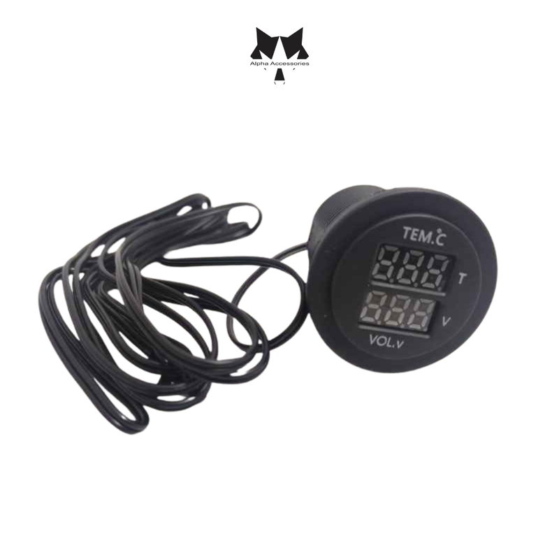 Lumeno | Temperature Gauge & Volt Meter