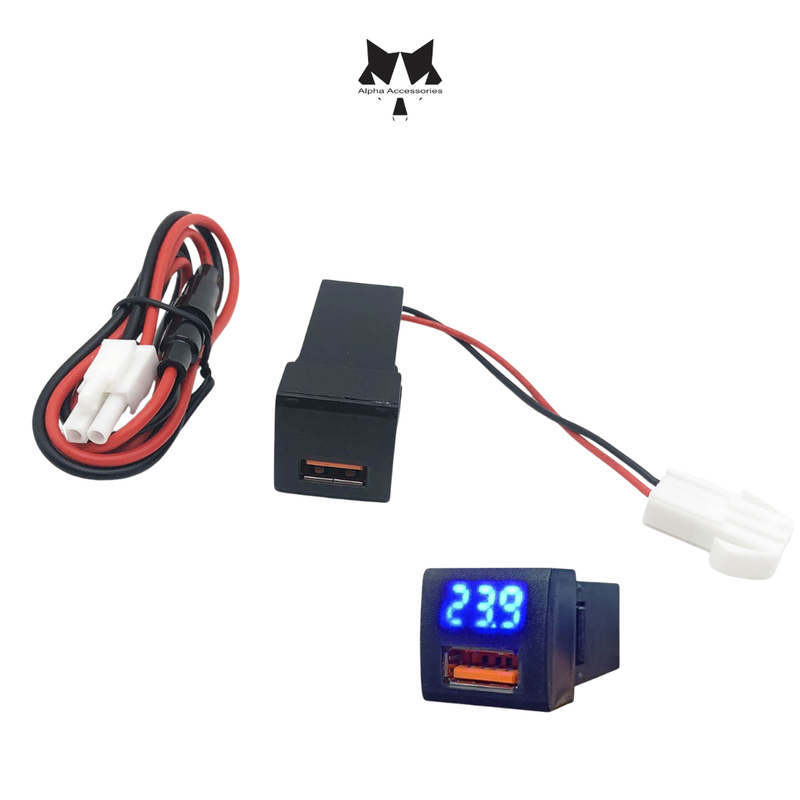 Lumeno | Volt Meter & QC3 Charger