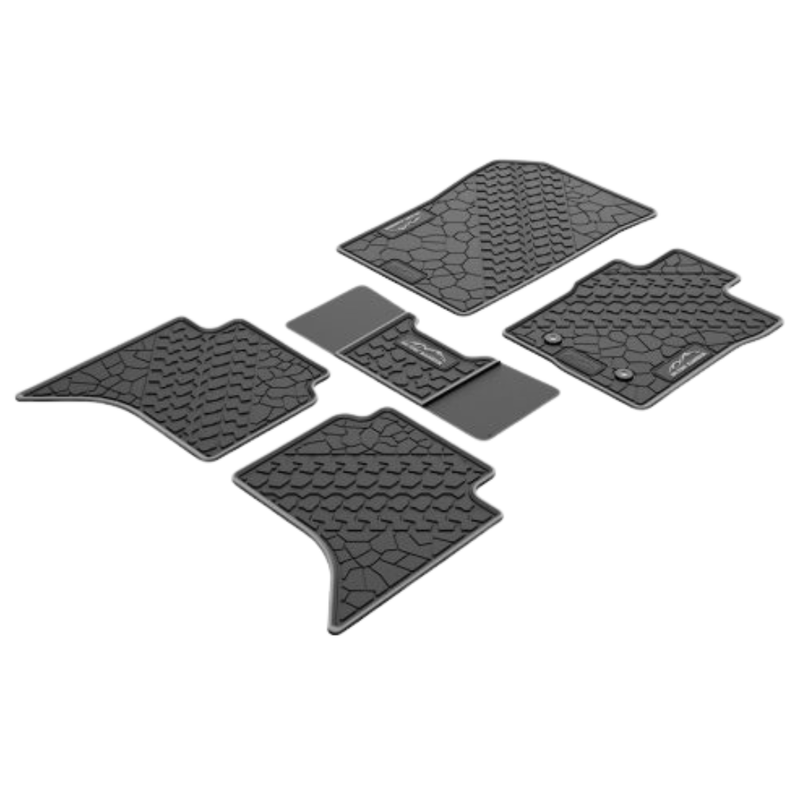 VW Amarok 2023+ Bundu Basher Interior Rubber Mats
