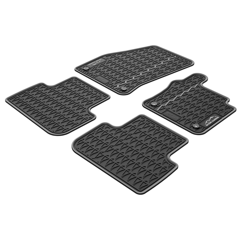 VW Tiguan Gen 2 Bundu Basher Interior Rubber Mats