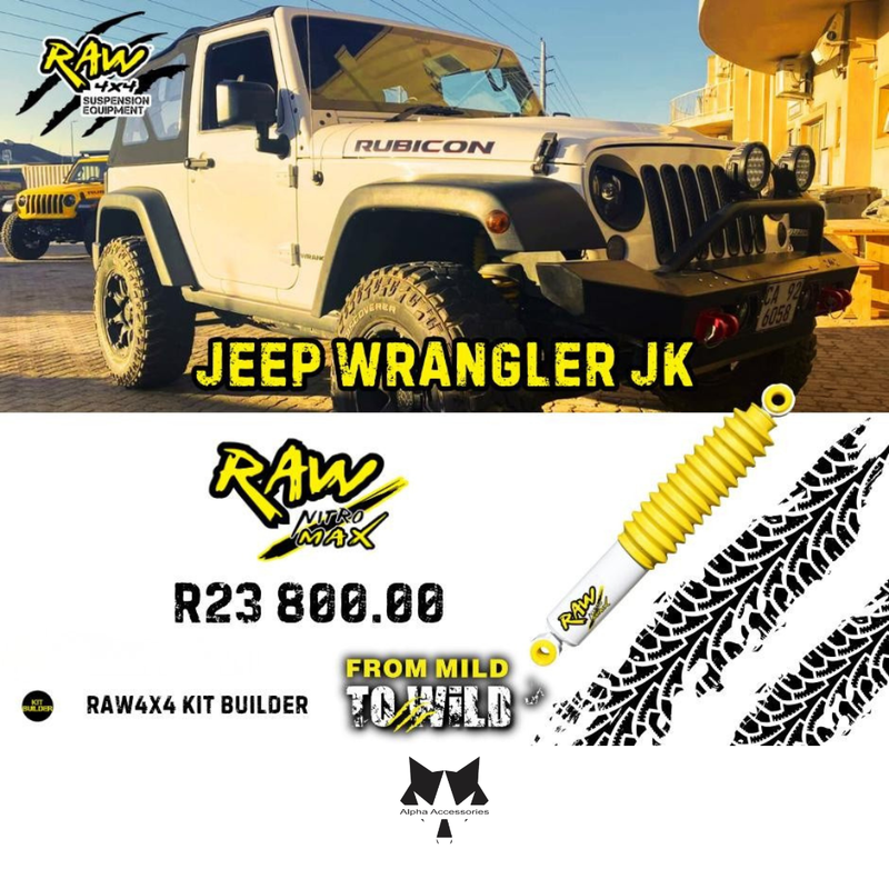 Raw4x4 | Jeep Wrangler JK 2007+ Suspension Upgrade