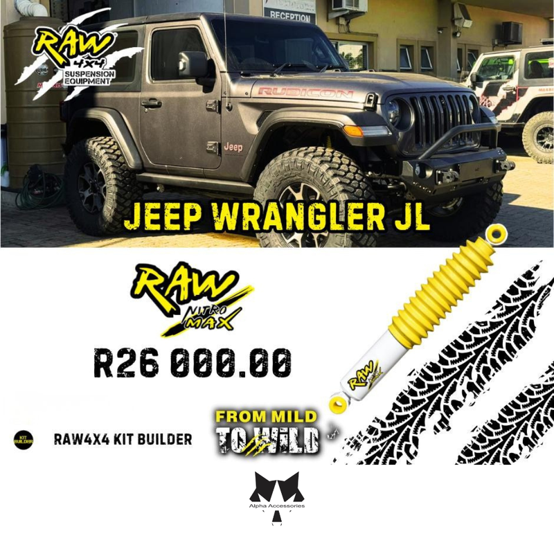Raw4x4 | Jeep Wrangler JL 2018+ Suspension Upgrade