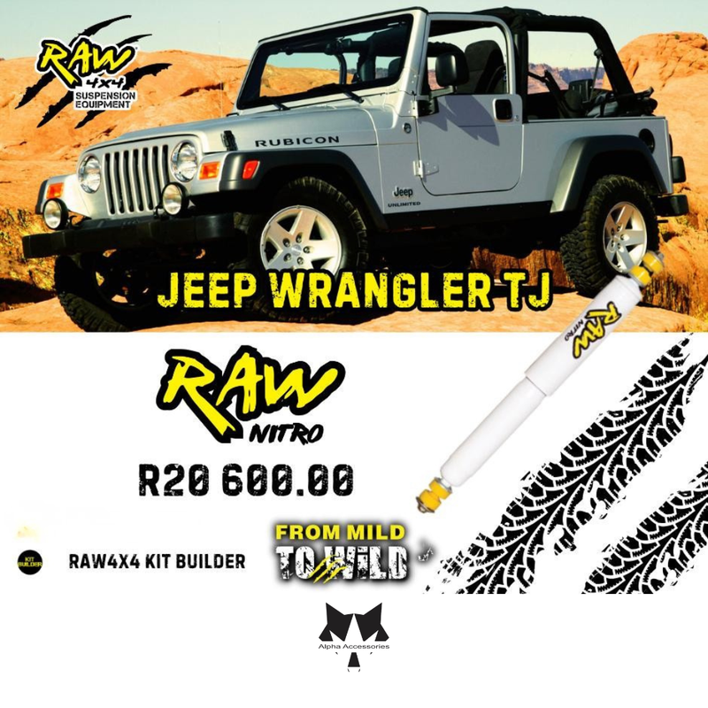 Raw4x4 | Jeep Wrangler TJ 1996+ Suspension Upgrade