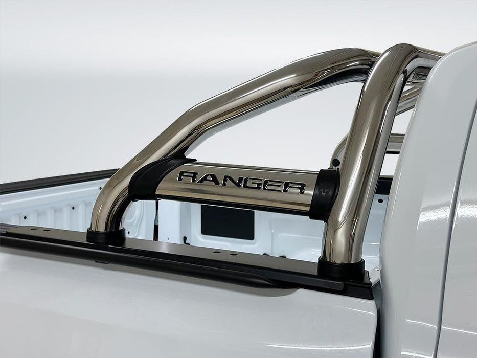 Ford Ranger Next Gen Stainless Steel Sports Bar With Oval Side Tubes