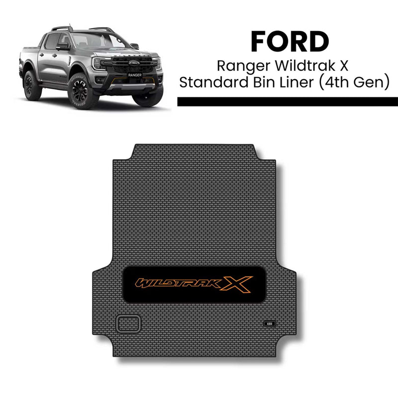 Ford Ranger Wildtrak X Bin Liner - 4th - Standard