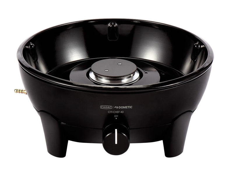 Citi Chef 40/ Black/ Portable 4 Piece/ Gas Barbeque/ Camp Cooker