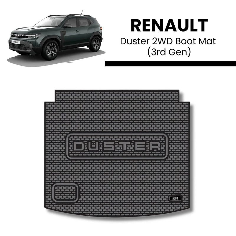 Addo | Renault Duster Boot Mat - 3rd - 2WD