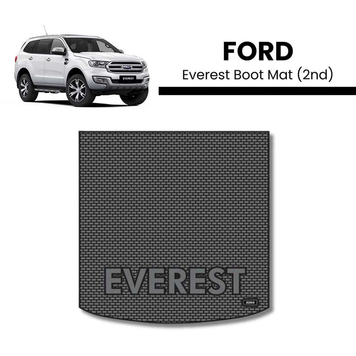 Ford Everest Boot Mat - 2nd