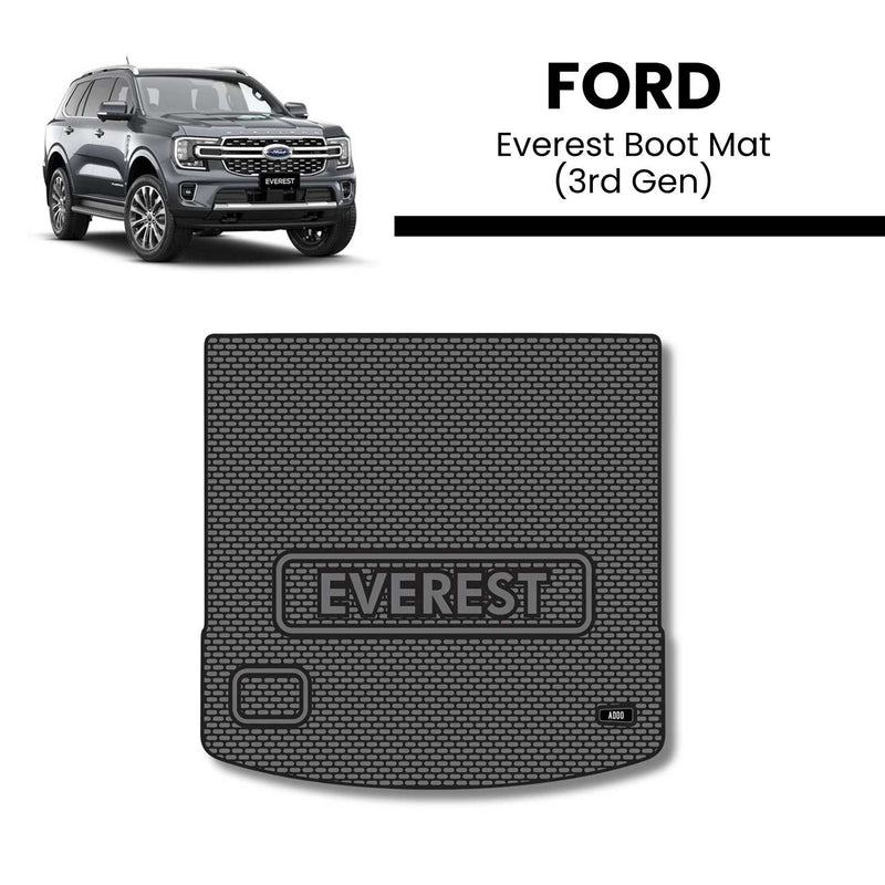 Ford Everest Boot Mat - 3rd