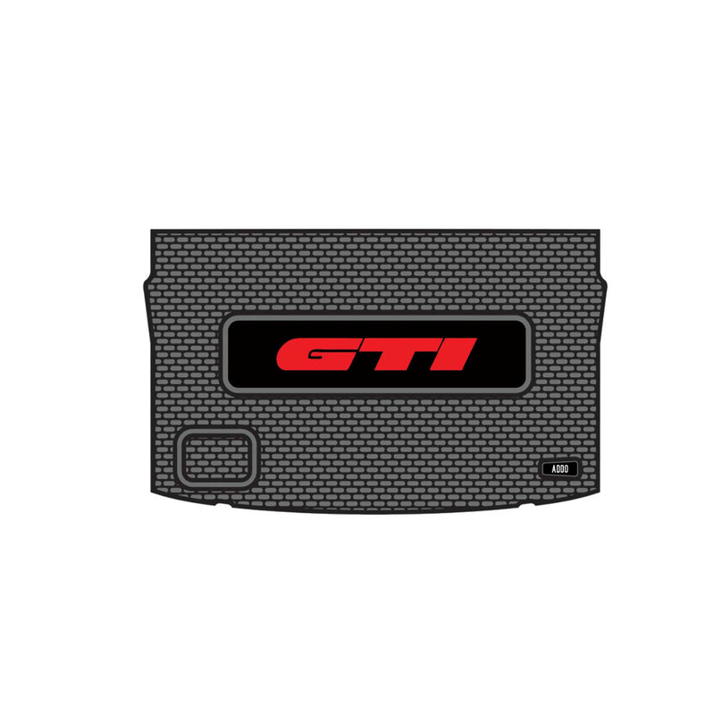 Volkswagen Polo Hatchback Boot Mat - Polo GTI - Red