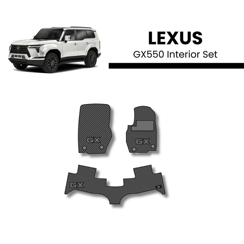 Lexus GX550 Interior Set - Excluded - Overtrail Without Console Cooler