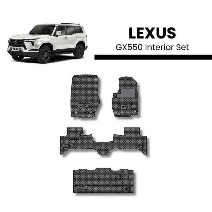 Lexus GX550 Interior Set - Included - Overtrail + With Console Cooler