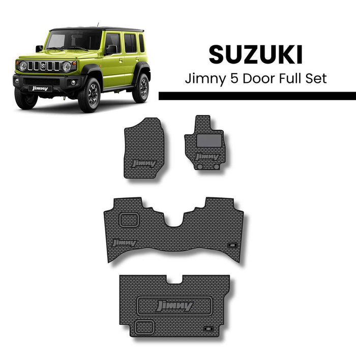 Suzuki Jimny 5 Door Full Set - Automatic - My Jimny has clip-in pins to hold the drivers mat in place