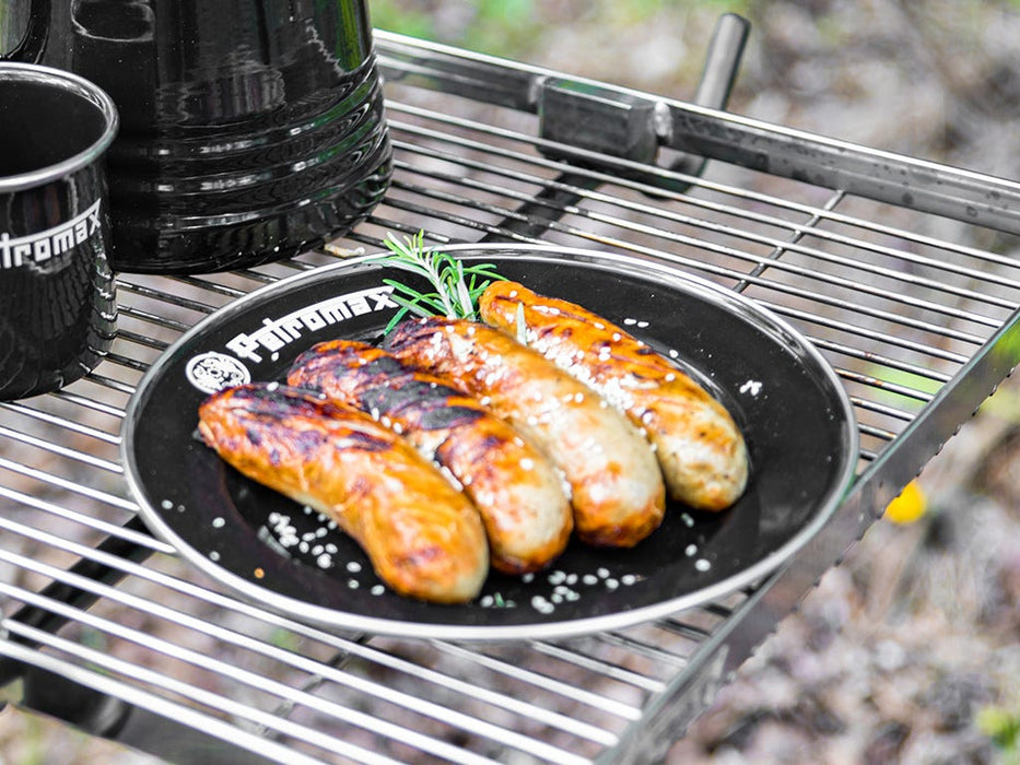 Enamel Plates / 2 Piece / Black