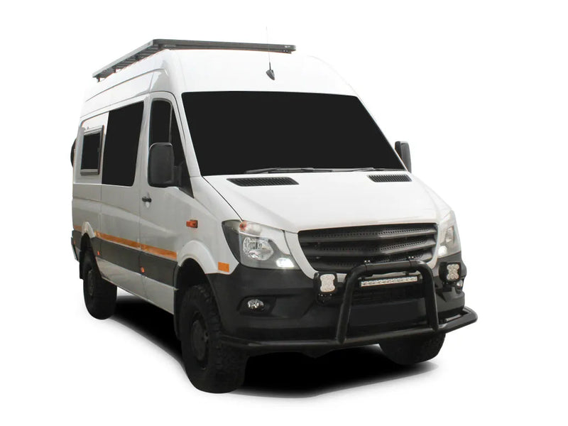 Volkswagen Crafter w/OEM Tracks Slimline II Roof Rack Kit / Tall