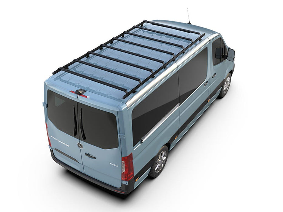 Mercedes-Benz Sprinter (L2H1/144in MWB/Standard Roof) (2007-Current) Slimpro Van Rack Kit